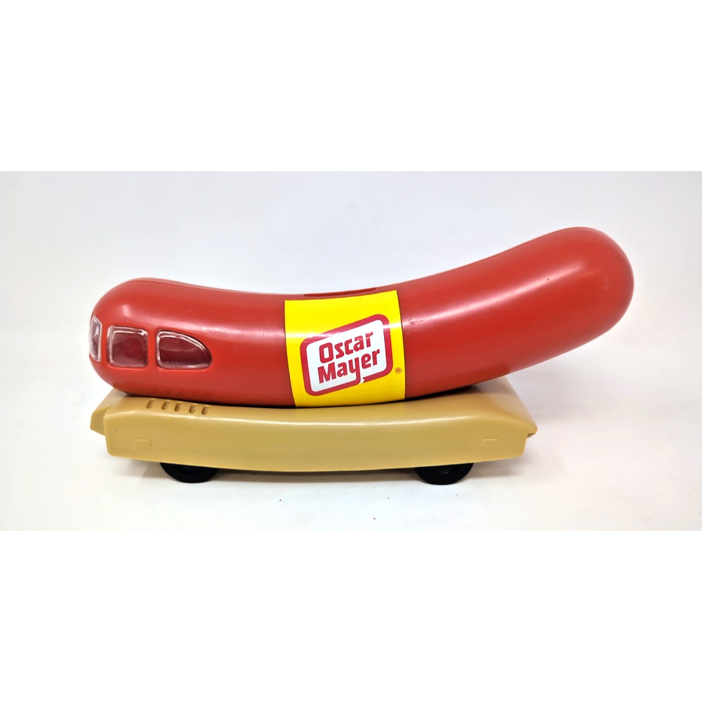 Oscar Meyer Weiner Mobile 1990s Vintage Car Advertising Coin Piggy Bank 10-inch
